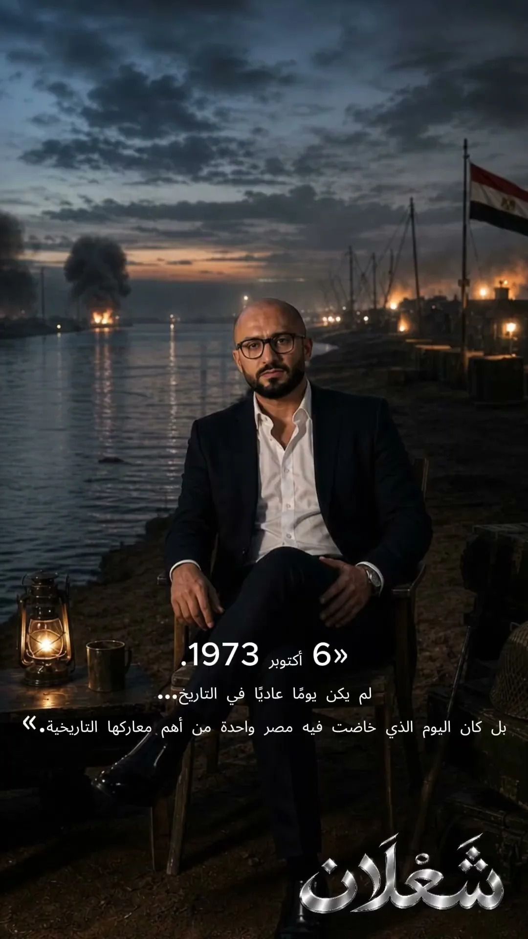 لقطة من فيديو عن ٦ أكتوبر